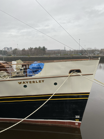 Ship’s bow.