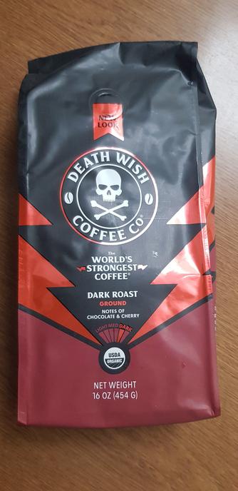 Bag of Death Wish Coffee!