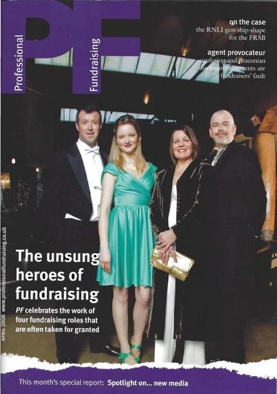 #ProfessionalFundraisingMagazine: #April2008 - #FrontCover