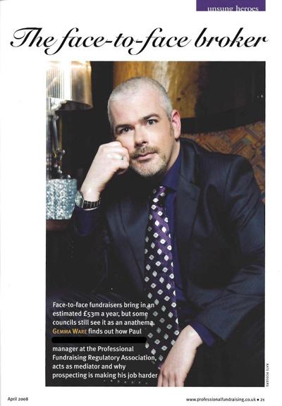 #ProfessionalFundraisingMagazine: #April2008 - #CentreFold