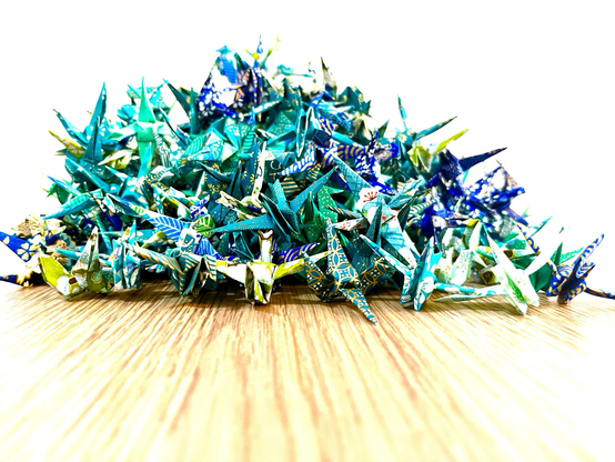 300 grues en origami