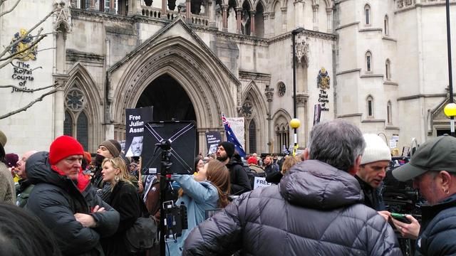 #freeAssange action in #london