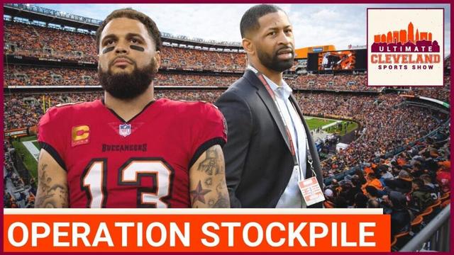 Cleveland Browns chances to land Mike Evans in free agency + Cavaliers second half expectations