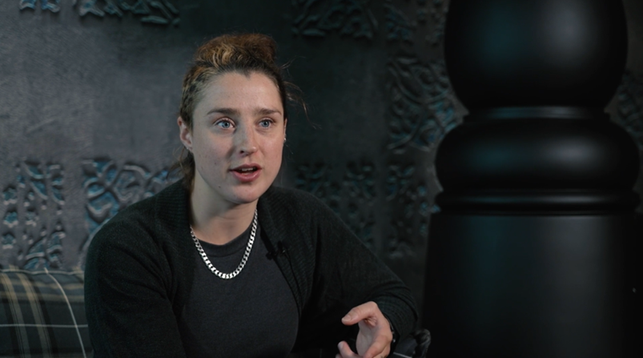 Screenshot of Ella Gilbert from the PolarRES in the Spotlight, Climate models video.