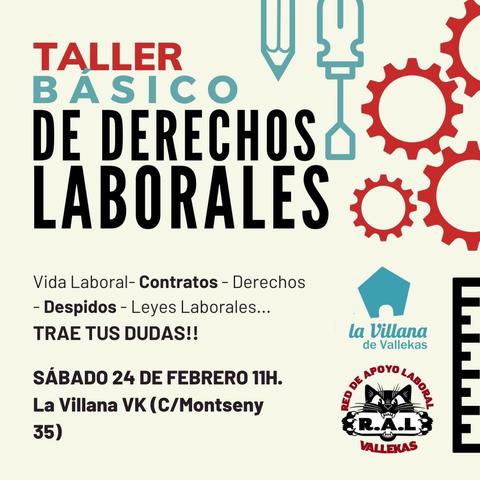 Taller básico de derechos laborales