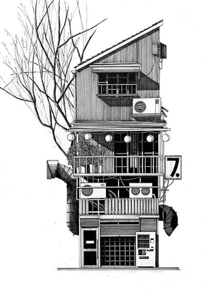 Tokyo house 3 be with tree