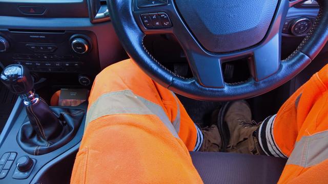 #Piloting / #OnBoard the #PrideOrange #WarMachine with #6Speed #ManualTransmission