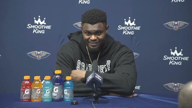Zion Williamson PostGame Interview | Houston Rockets vs New Orleans Pelicans