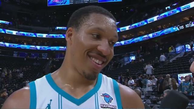 Grant Williams PostGame Interview | Charlotte Hornets vs Utah Jazz