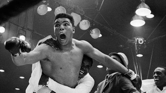 On this day, 60 years ago in 1964, Cassius Clay wins the heavyweight boxing championship in a stunning upset, when Sonny Liston gave up at the beginning of the seventh round.  Soon after, Clay would change his name to @MuhammadAli, and embrace his Muslim faith through the Nation of Islam.