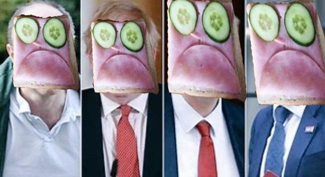 #VerySadSammidges 

Comprising:  

•	#CokeFuelledEugenicist, #DominicCummings;
•	#PredatorySexPest, #AlexanderBorisKerfuffleJohnson;
•	#CovidWeatherPresenter, #ChrisWhitty; and,
•	#ProtoNazi, #MattHancock