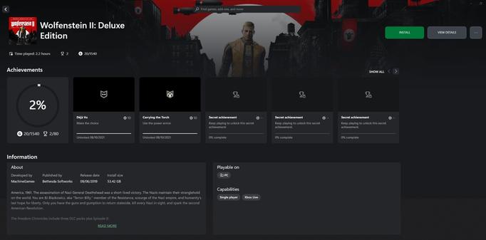 #WolfensteinII