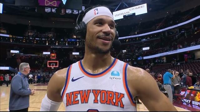 Josh Hart PostGame Interview | New York Knicks vs Cleveland Cavaliers