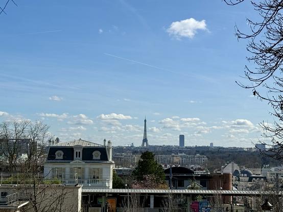 Photo de la Tour Eiffel depuis Puteaux