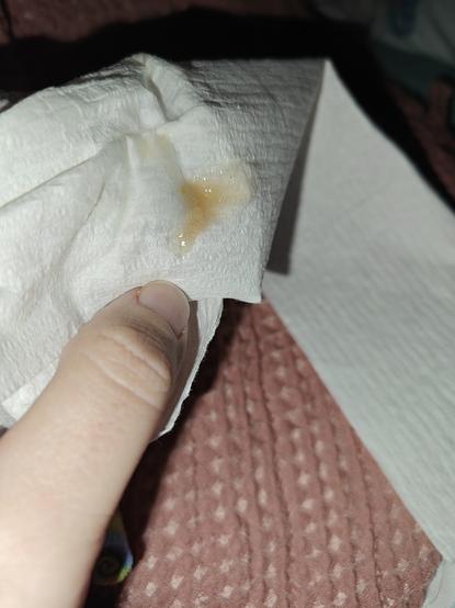 More mucus