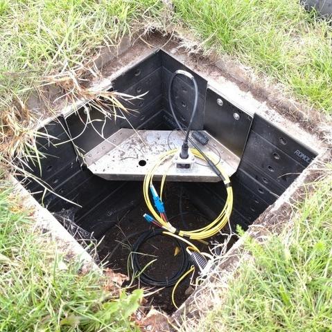 A fiber well connecting BornHack to the world