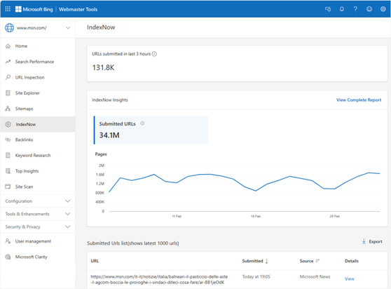 Big updates to Bing Webmaster Tools