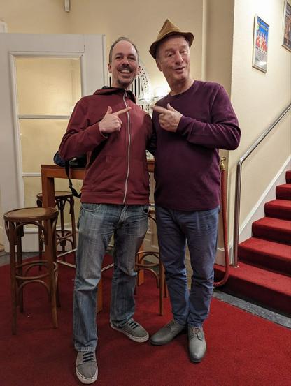 Micha Greif und Tom Gerhardt aka Hausmeister Krause