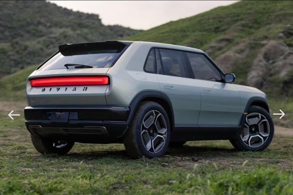 Rear of the Rivian R3