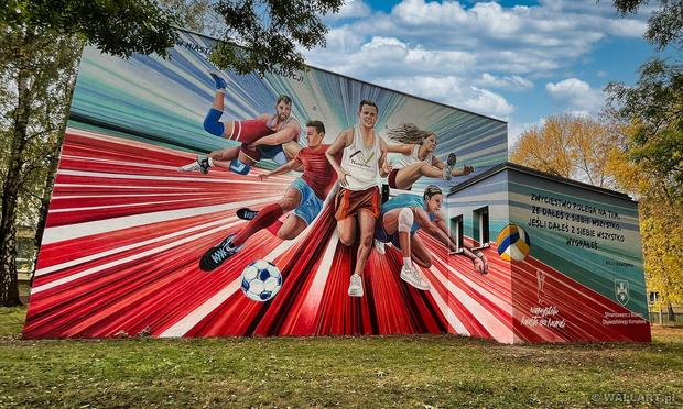 Artwork by Wallart in Namysłów, Poland