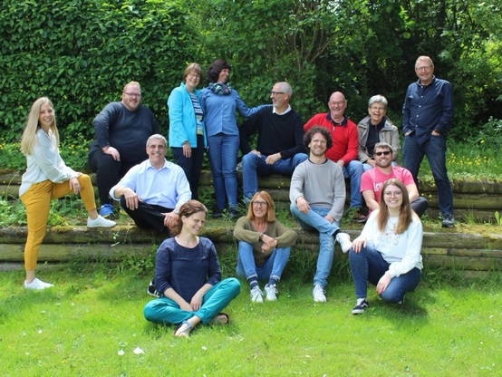 Foto der Mitglieder der Gruppe Sandkorn