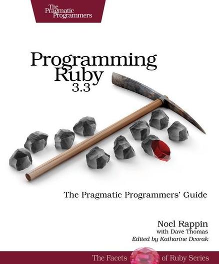 The cover of Programming Ruby 3.3, the pickaxe book