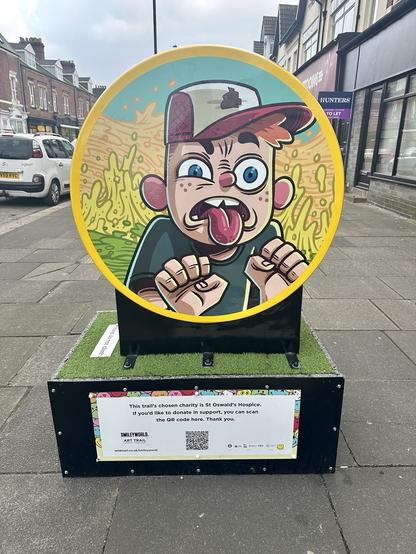 Smileyworld Art Trail in Whitley Bay