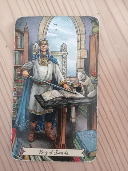 Tarot card King of Swords