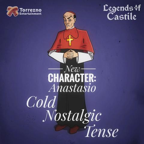 Character design for Legends of Castile adventure game