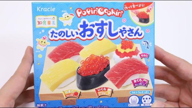 Popin Cookin Fun Sushi Kit DIY Candy Renewal