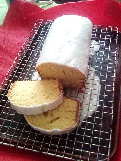 budín de limón