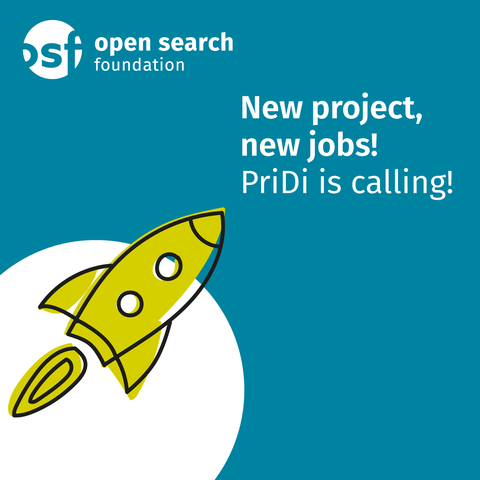 Key Visual: New project and new job positions to fill. #PriDi is calling!