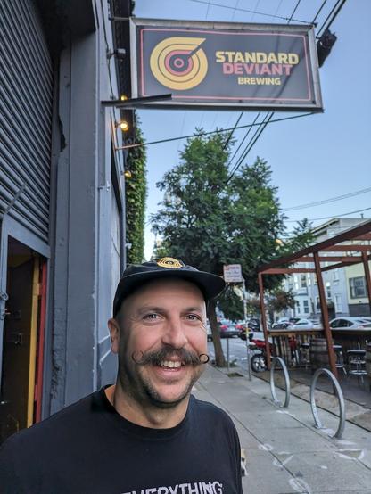Mark DeVito, co-owner and COO of Standard Deviant Brewing