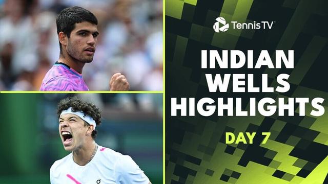 Sinner Faces Shelton; Alcaraz Back In Business | Indian Wells 2024 Day 7 Highlights