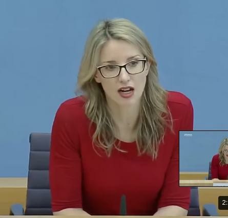 Die Aufnahme zeigt Prof. Dr. Alena Buyx  Vorsitzende des Deutschen Ethikrates