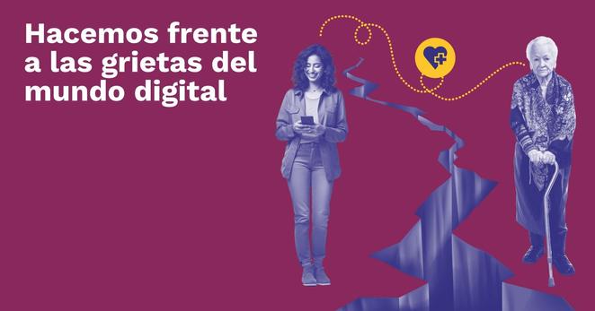 Imagen que representa la brecha digital