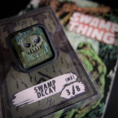 photograph of an artisan keycap