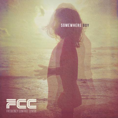 Album cover showing a boy on a beach...somewhere