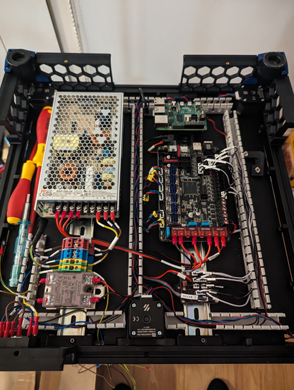 Partial wiring of components
