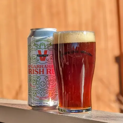 McGarrahan's Irish Red ale from Vanguard Brewing of Oregon