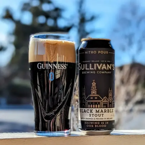 Black Marble Irish Stout from Sullivan's Brewing