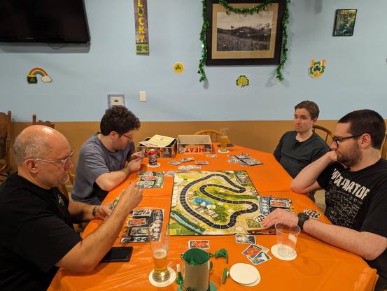 Heat board game
