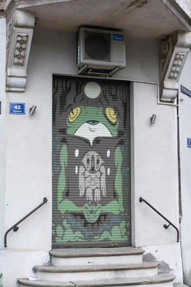 Artwork by Andrzej Poprostu in Toruń, Poland