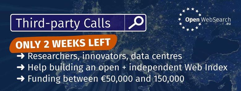 OWS.EU Third-Party Calls closing soon: Only two weeks left