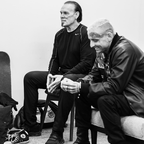 This is another photo of Sting and Darby Allin.