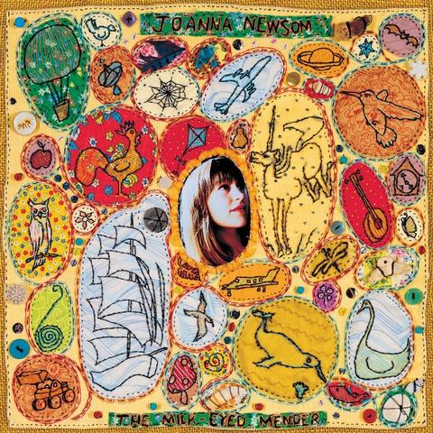 Album art for Joanna Newsom’s album The Milk-Eyed Mender.