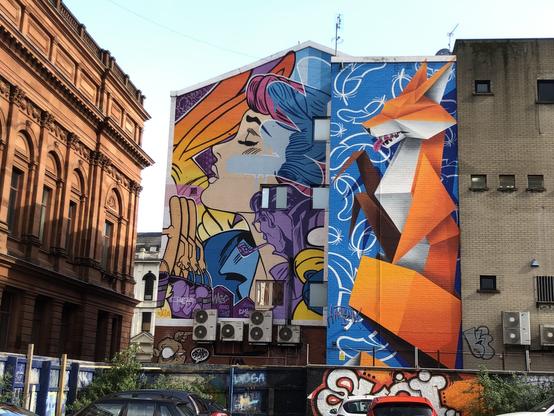 Fresque murale à Belfast