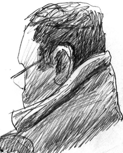 Man on the train