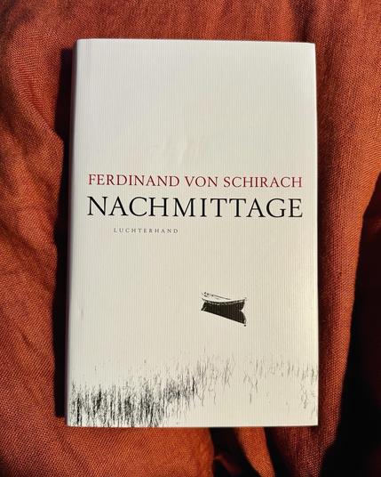 Buchcover „Nachmittage“ Ferdinand von Schirach