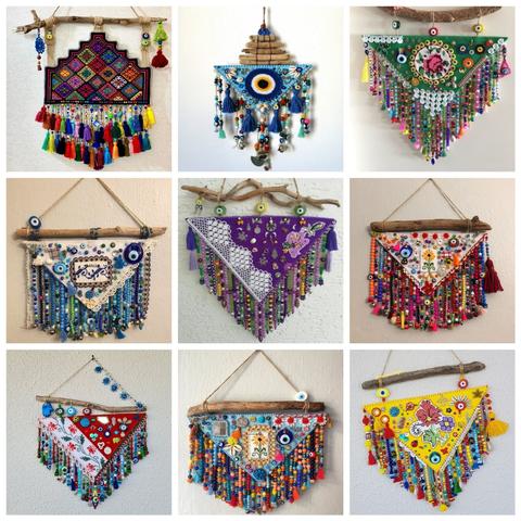 Sunday Beady Eye Candy : Beaded Nazarlik from Turkey 

from a selection pinned with provenance to our Sweepings Board on Pinterest
